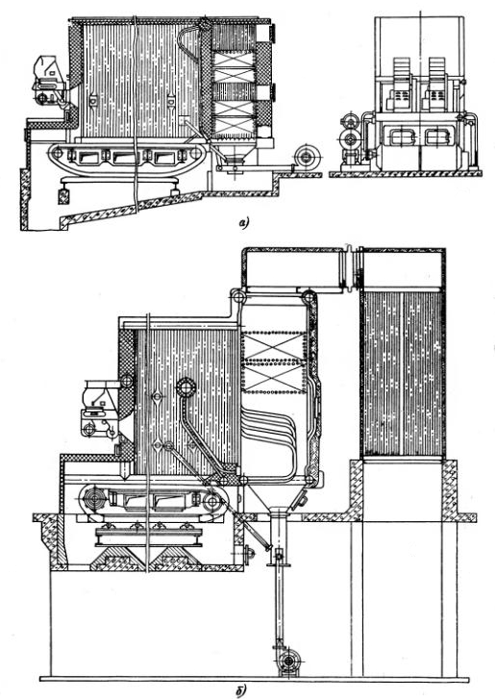Стальной водогрейные котел ДорКЗ - ЦКТИ для твердого топлива Стальной водогрейные котел ДорКЗ - ЦКТИ