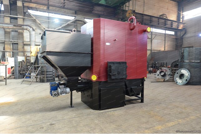 Котел угольный 600 кВт с автоматической подачей