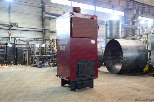 Котел 0.2 МВт твердотопливный промышленный