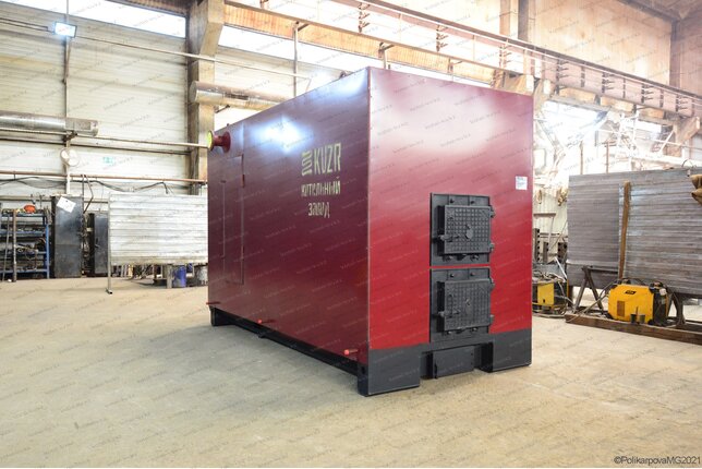 Котел 1450 кВт угольно дровяной