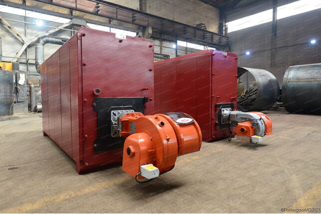 Газовый котел 700 кВт отопительный