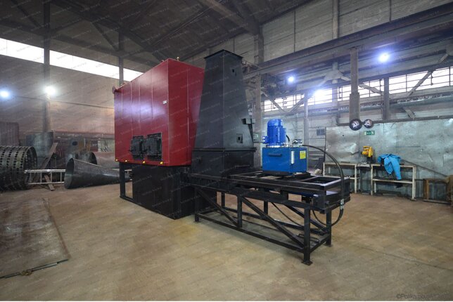 Котел на опилках отопительный 1.28 МВт