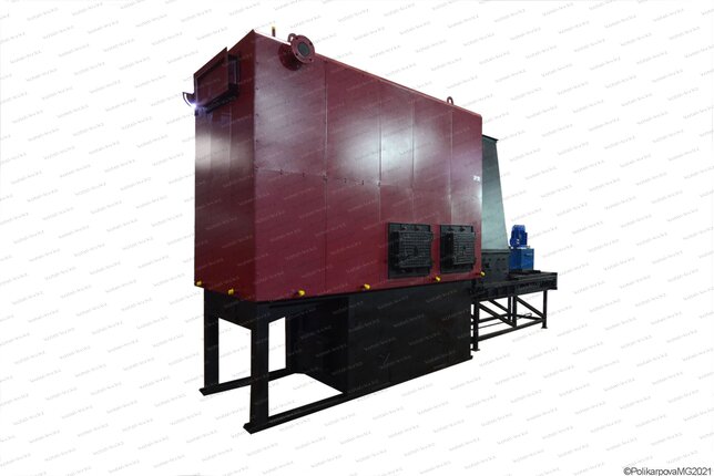 Котел 630 кВт на щепе и опилках автоматический