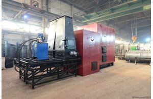 Котел плунжерный на щепе и опилках