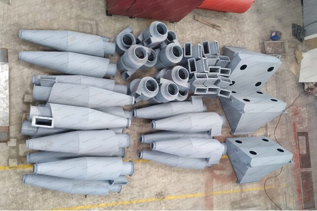 Производство промышленных циклонов ЦН 11 800 4УП