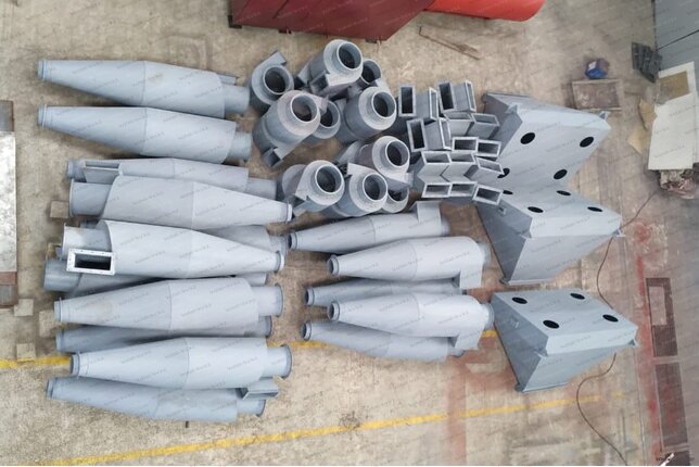 Производство промышленных циклонов ЦН 11 900 2УП