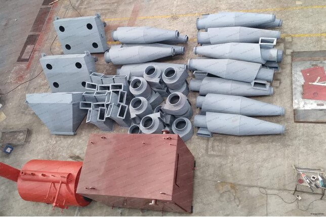 Производство промышленных циклонов ЦН 15 500 4СП