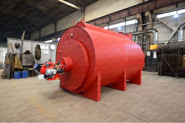 Парогенератор 1200 кг с температурой пара 115 С на мазуте